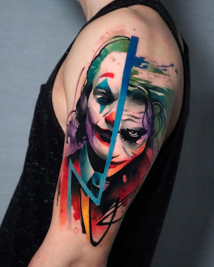 27 Joker Tattoo : Wild Ink, Iconic Chaos & Bold Character Art
