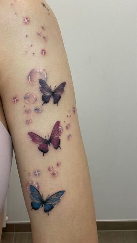 Explore 20 Captivating Butterfly Tattoo Designs on Arms for Men and Women – Fresh Ideas for