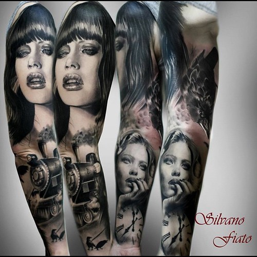 22 Creative Sleeve Tattoo Ideas for Women