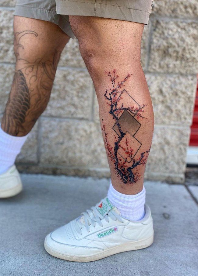 30 Stunning Cherry Blossom Tattoo Ideas for : Designs for Men and Women