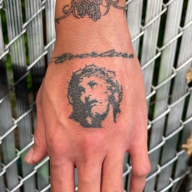 25 Jesus Tattoo Ideas : Sacred Heart, Virgin Mary, Fine Line, Sleeve for Women, Back, Forearm
