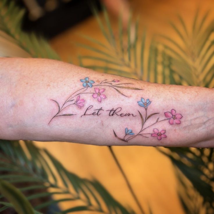 23 Ideas Let Them Tattoo for : Meaningful and Stylish Ink Inspirations
