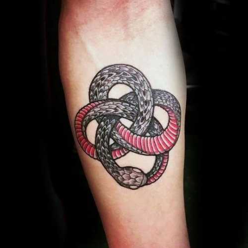 20 Celebrating with Symbolic Snake Tattoos