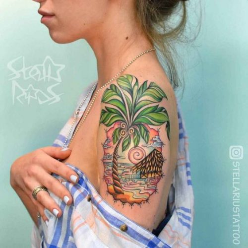 Discover ’s Top 19 Beach Tattoo Ideas for Women: Embrace Coastal Vibes & Artistry