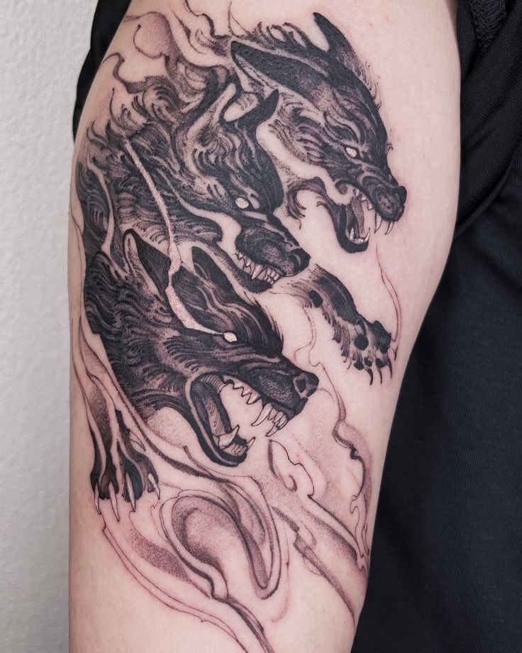 27 Cerberus Tattoo Ideas with Greek Mythology Designs for Chest, Shoulder, and Cute Styles