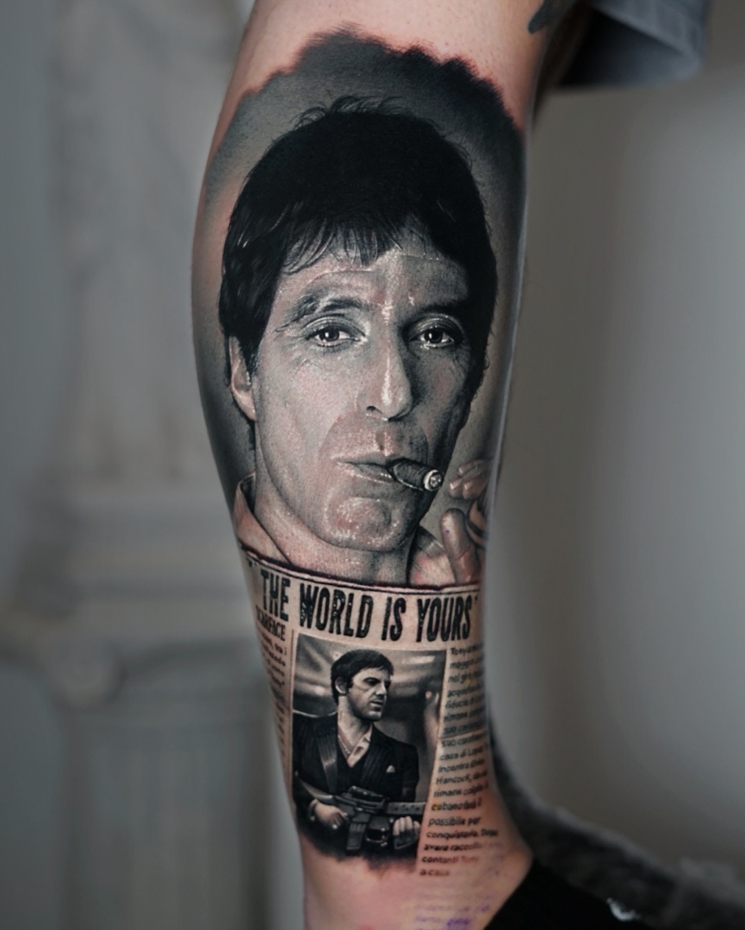 28 Scarface Tattoo Ideas: Turning Tony Montana Into Wearable Cinema