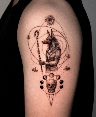 Discover the Divine: 20 Egyptian God Tattoos for Explore Ancient Mythology & Modern Artistry