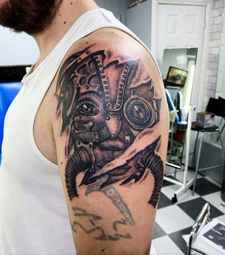 Explore 22 Unique Steampunk Tattoo Ideas for : Victorian Elegance Meets Modern Mechanics