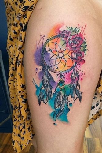 19 Bright Colorful Tattoo Ideas