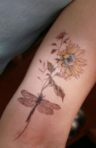 Discover 24 Ideas Unique Dragonfly Tattoo Designs for