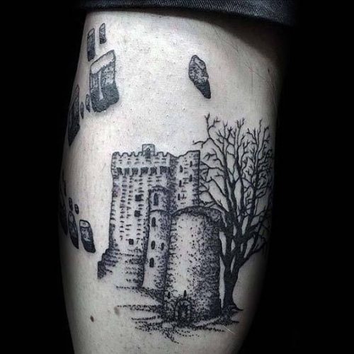 Explore 18 Stunning Castle Tattoo Ideas for From Gothic to Whimsical Designs