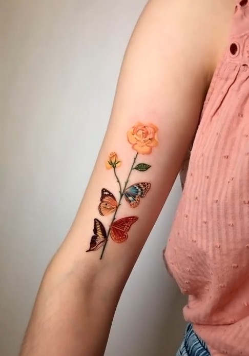29 Wildflower Tattoo Ideas: Dainty Fine Line, Arm Sleeves, Ankle Wraps, Minimalist Shoulder Designs
