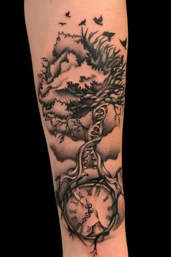 18 Unique Family Tree Tattoo Designs for Men – Ancestry and Heritage Ink Ideas