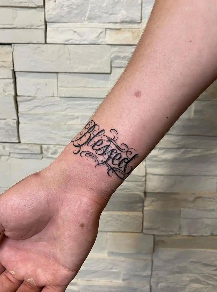 27 Blessed Tattoo: Powerful Designs That Speak of Faith and Gratitude