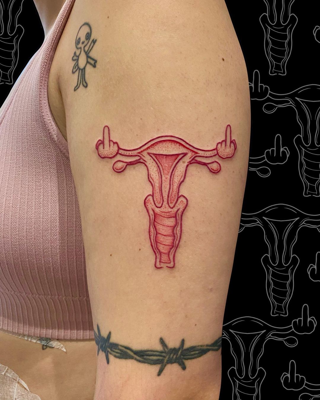 29 Womb Tattoo Ideas for : Floral, Anime, Goth, Succubus, and Symbolic Designs