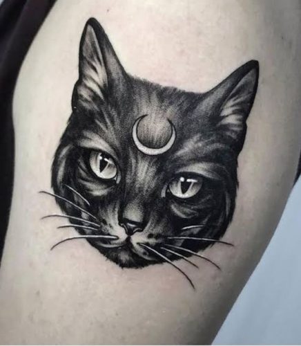 17 Traditional Cat Tattoo Ideas