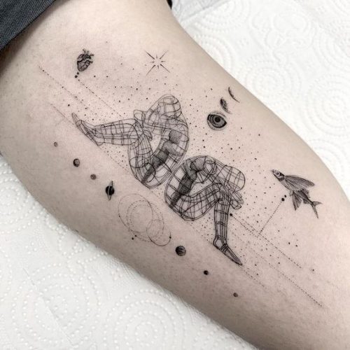 20 Gemini Tattoo for Men Ideas