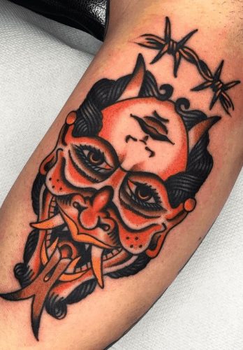 Explore the Best 20 Demon Tattoo Designs : Captivating Ideas for Men and Women Alike