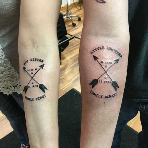 28 Brother-Sister Tattoo Ideas