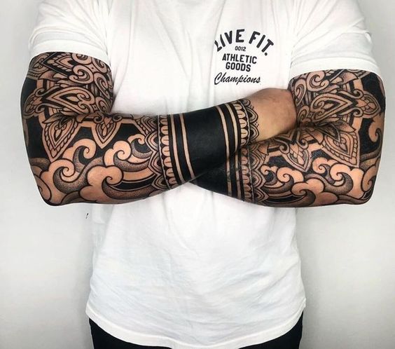 19 Men s Sleeve Tattoo Ideas