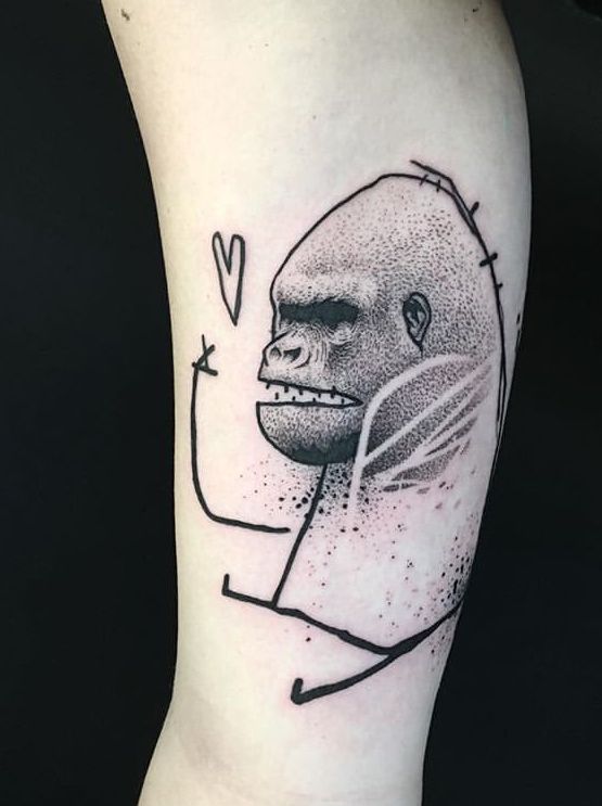 27 Gorilla Tattoo Designs That Capture Strength and Style