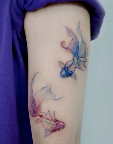 17 Watercolor Tattoo Sleeve Inspiration