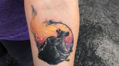 20 Dog Tattoo Ideas on Foot