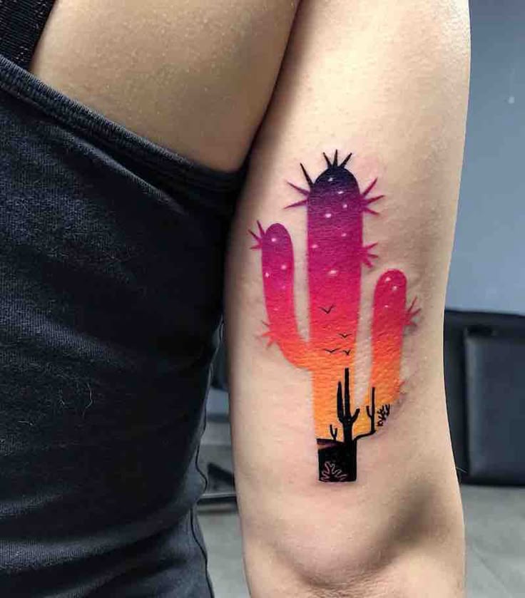 25 Cactus Tattoo Ideas : Creative, Minimalist, Traditional, and Realistic Designs for Women and Men