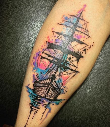 Explore 17 Captivating Viking Ship Tattoo Ideas for : Embrace Norse Heritage &#038; Artistry
