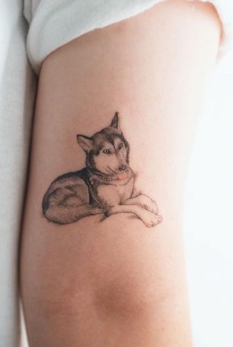20 Husky Tattoo Ideas for