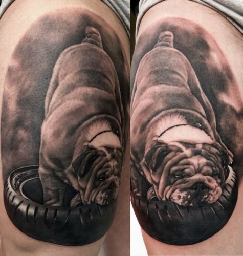 22 Bulldog Tattoo Ideas Showcasing Loyalty and Strength