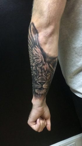 Lion Tattoo Sleeve: 18 Captivating Full Arm Designs