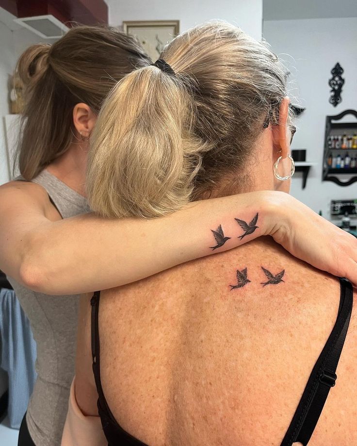 25 Small Mother-Daughter Tattoo Ideas for : Meaningful and Matching Designs