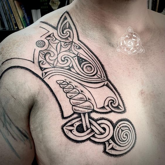 Explore 20 Inspiring Celtic Dragon Tattoo Ideas for : Stunning Designs for Men and Women