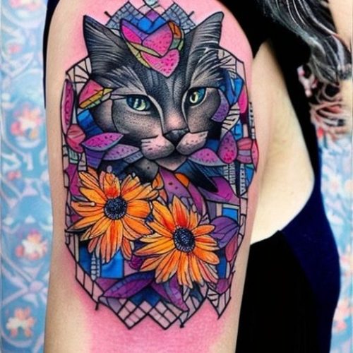 16 Cat Tattoo Ideas with Meaning