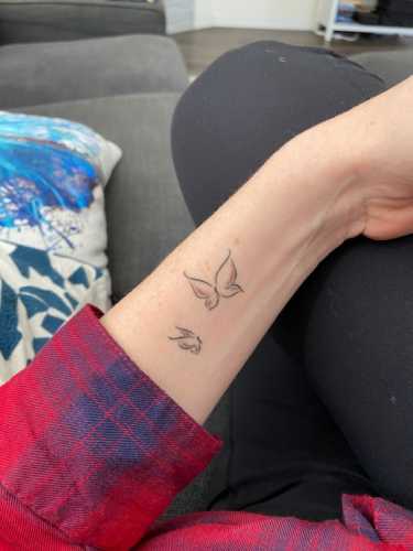 29 Tiny Butterfly Tattoo Ideas
