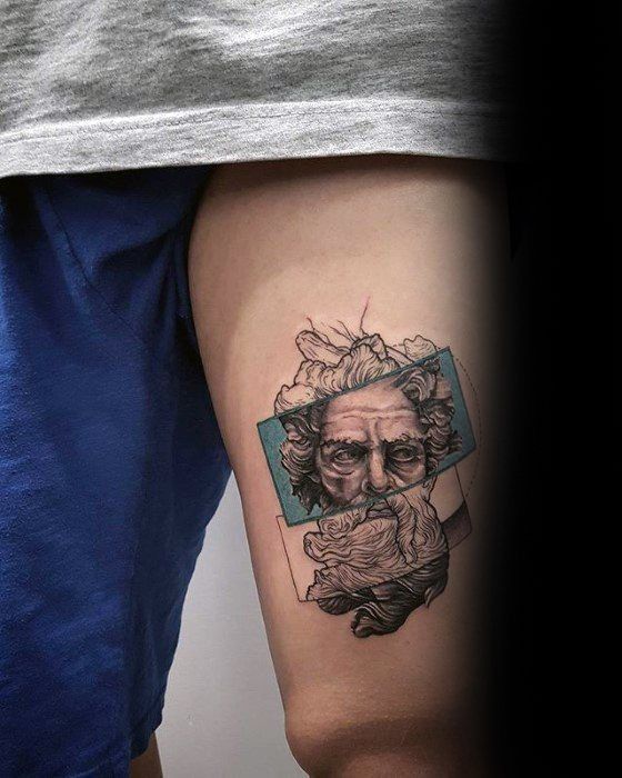26 Zeus Tattoo Ideas for Sleeve, Forearm, and Full Back Designs with Greek Gods Mythology