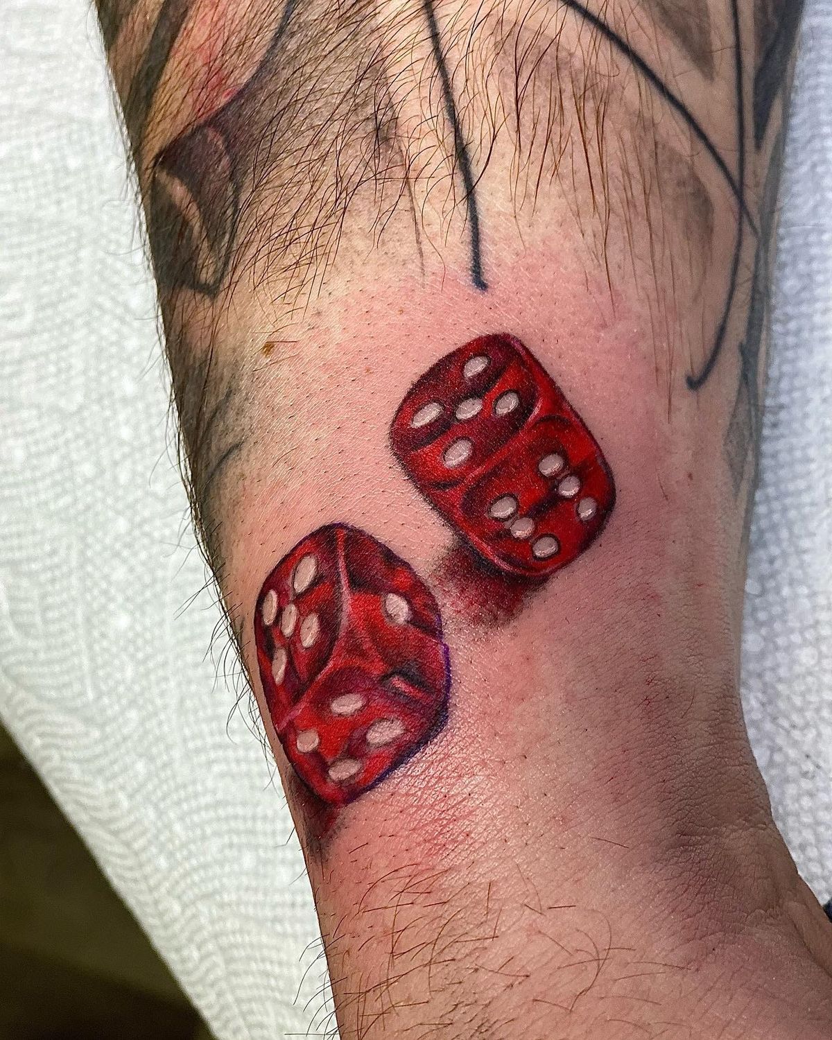 25 Dice Tattoo Ideas with Cool Flash Designs, Stencil Outlines & Men s Placement