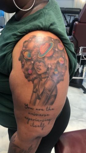 25 Colorful Tattoo Ideas for Dark Skin Tones