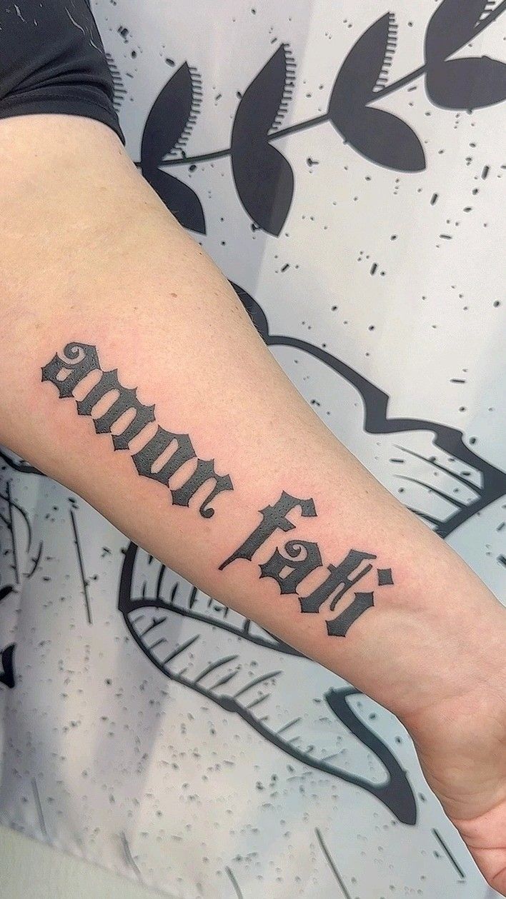 25 Amor Fati Tattoo Ideas Unique Designs, Fonts, and Placement Inspiration for Men & Women