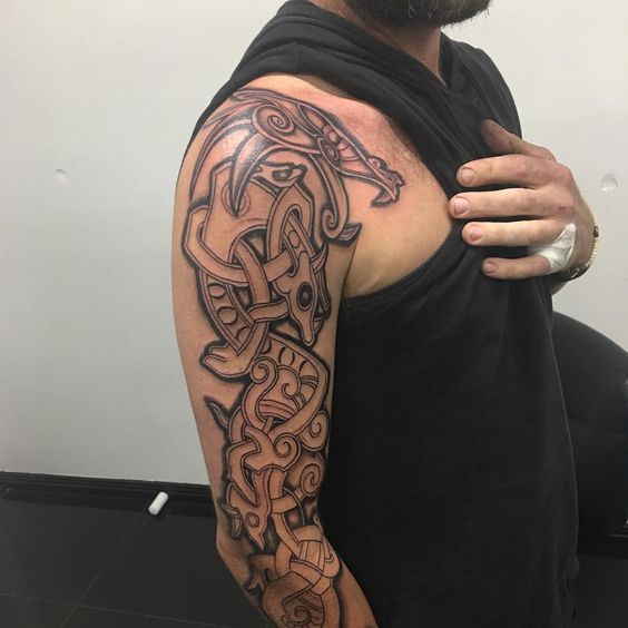 Explore 20 Inspiring Celtic Dragon Tattoo Ideas for : Stunning Designs for Men and Women