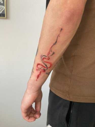 29 Snake Tattoo Design for Men Ideas