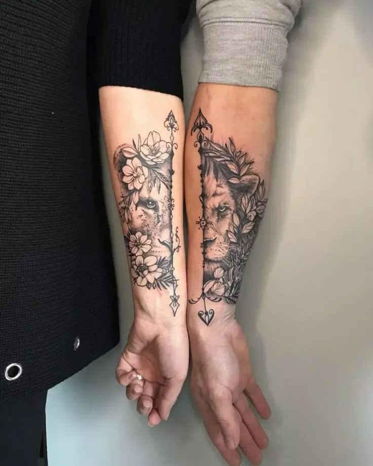27 Unique Marriage Tattoo Ideas for Meaningful Matching Tattoos for Couples