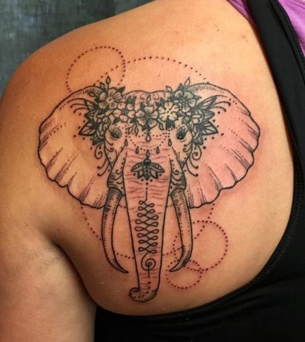 25+ Elephant Tattoo Ideas