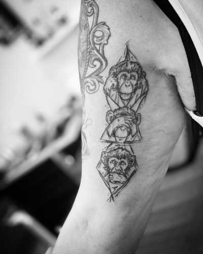 21 “Hear No Evil, See No Evil” Tattoo Ideas