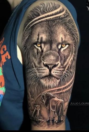 Realistic Lion Tattoo: 24 Lifelike and Breathtaking Designs