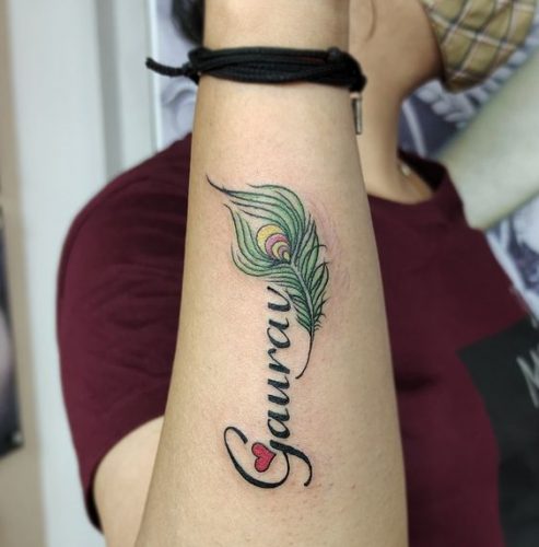 23 Sweetest Kids Name Tattoos Ideas for Women