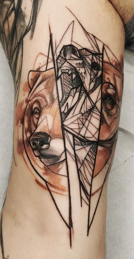 30 Bear Tattoo Ideas : Grizzly, Polar, Teddy & Realistic Bear Tattoos for Men and Women