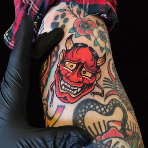 Explore 21 Samurai Mask Tattoo Ideas for : Discover Designs from Fierce to Floral