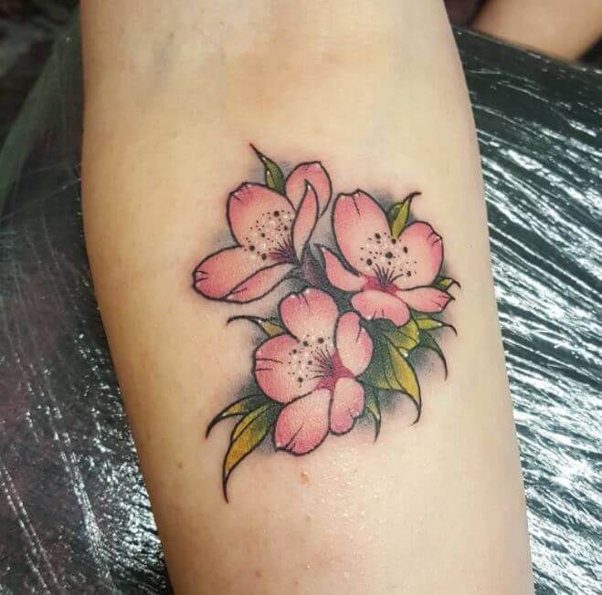 30 Stunning Cherry Blossom Tattoo Ideas for : Designs for Men and Women